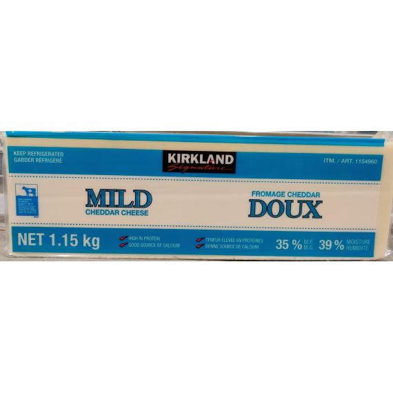 Kirkland Signature Fromage Cheddar Doux 1.15 kg
