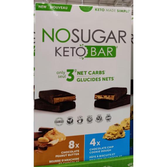 No Sugar Keto Bars 12 × 40 g DeliverGrocery Online (DG