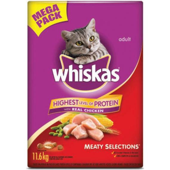 Whiskas, Dry Cat Food, 11.6 kg