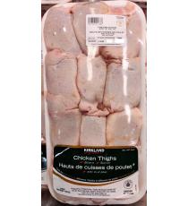 Cuisses de poulet, sans os, avec peau - Halal, 3 kg ( /- 50 g)