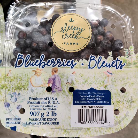 Blueberries, 907 g