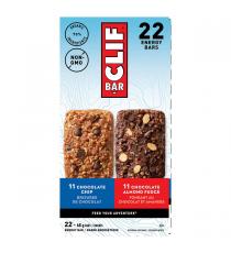 Clif Bar - Barres protéinées à saveurs variées, 22 × 68 g