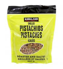 Kirkland Signature Shelled Pistachios, Roasted and salted 680 g