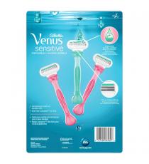 Gillette Venus Sensitive Disposable Razors, 15-count