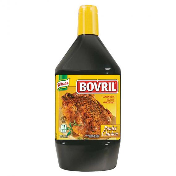 Bovril - Bouteille de concentré de bouillon de poulet de 750 ml