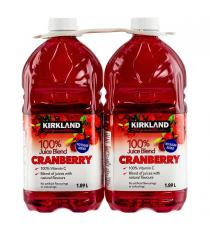 Kirkland Signature Cranberry Juice 2 x 1.89 L