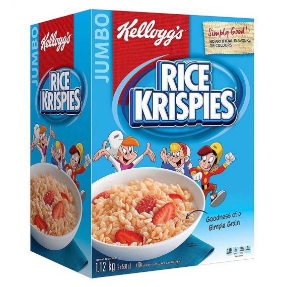 Kellogg’s - Boite de céréales Rice Krispies de 1.12 kg