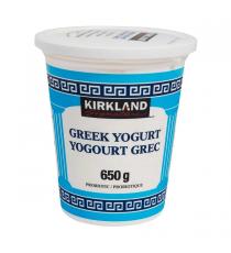 Kirkland Signature Greek Yogurt, 3 x 650 g