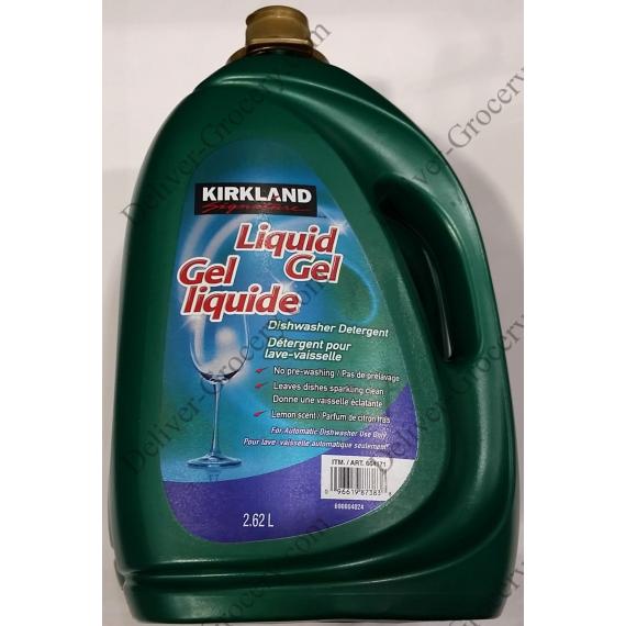 Kirkland Signature Gel Liquide Détergent pour lave-Vaisselle 2 x 2,62 L