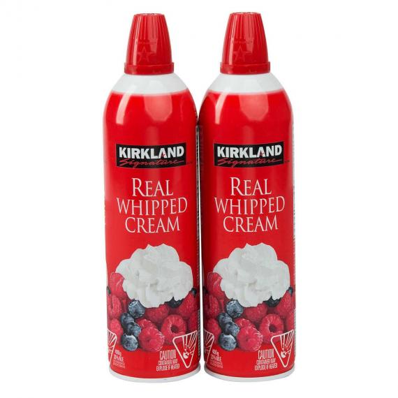 Kirkland Signature Crème à Fouetter, 2 X 400 g