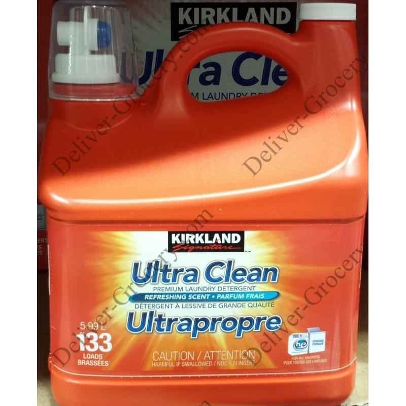 Kirkland Signature Ultra Clean HE Liquid Laundry Detergent, 146 loads, 194  fl oz