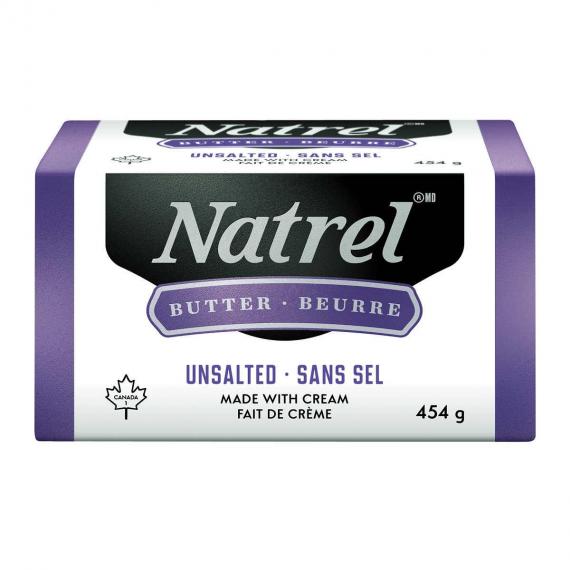 NATREL Unsalted Butter, 454 g