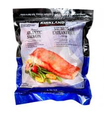 Kirkland Signature Frozen Chemical-free Atlantic Salmon 1.36 kg