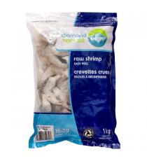 Diamond Harvest Frozen Chemical-free 16-20 Raw Pacific White Shrimp 1 kg