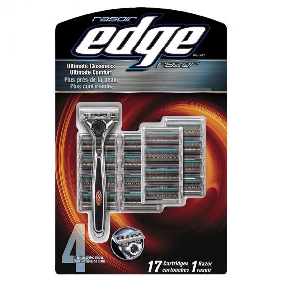 Edge Razor with 17 Cartridges DeliverGrocery Online (DG), 93542793