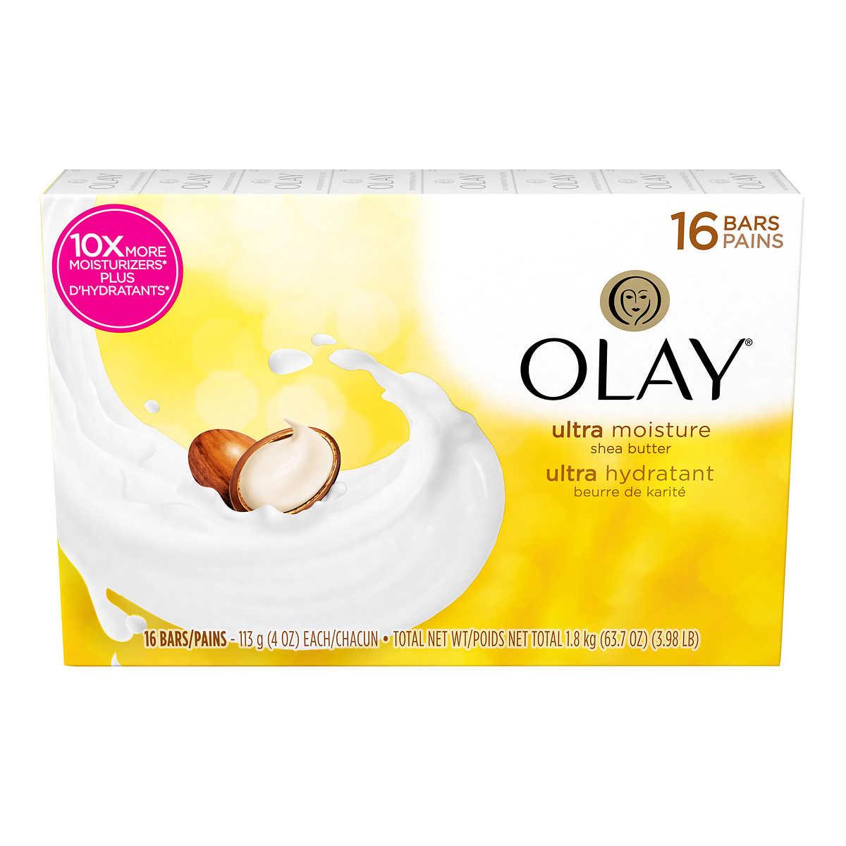 Olay Ultra Moisture Shea Butter Beauty Bar Soap 16 113 G Deliver Grocery Online Dg 9354 2793 Quebec Inc