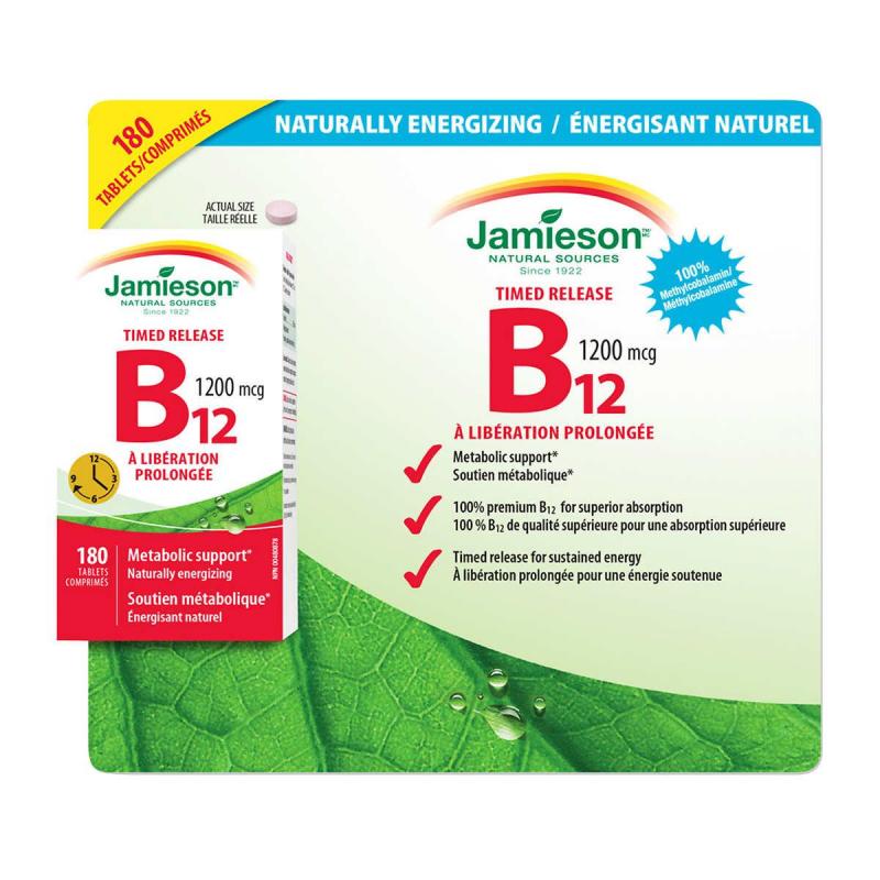 Jamieson Vitamin B 100 Complex Timed Release Reviews at Christina