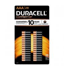 Duracell Pile Alcaline AAA, 28 batteries