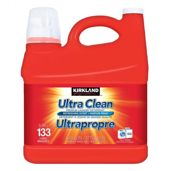 Kirklnad Ultra Clean Premium Détergent À Lessive, 5.73L 146 brassées