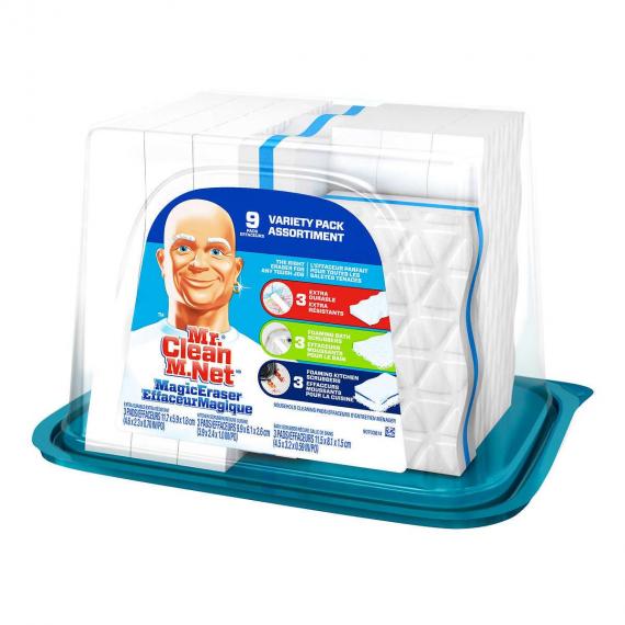 M. Net Mr. Clean Magic Eraser, 9 packs