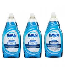 Liquide à vaisselle Advanced Power de Dawn Ultra Platinum, 709 ml, paquet de 3