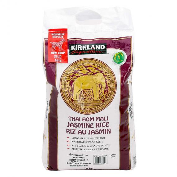 Kirkland Signature - Riz au jasmin Thaï Hom Mali, 8 kg