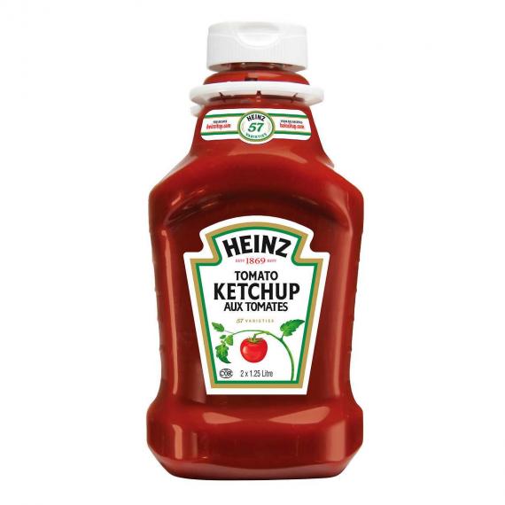 Heinz Tomato Ketchup 2 x 1,25 L