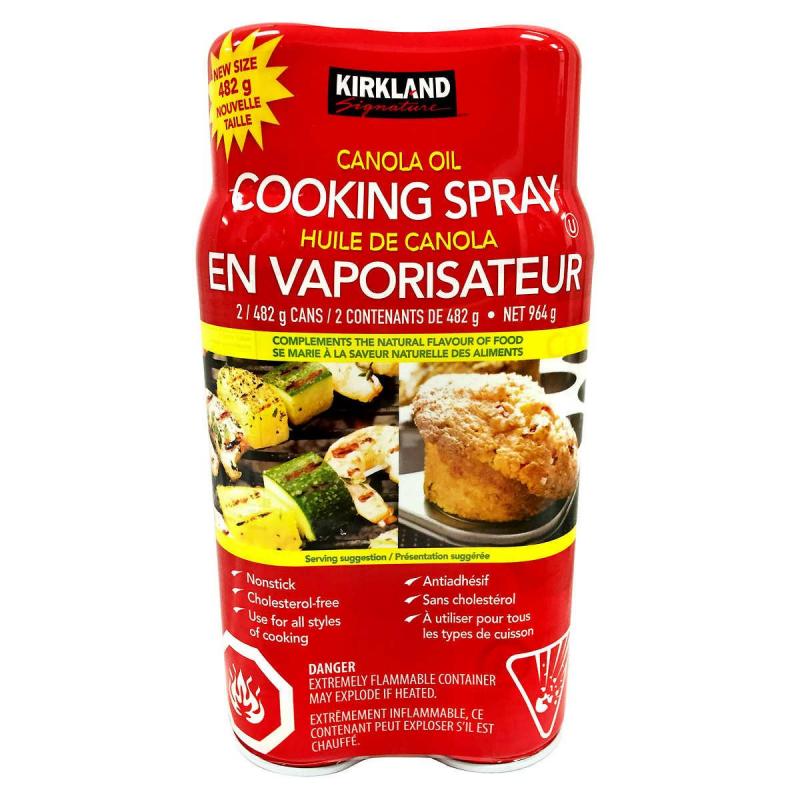 Cooking Spray : Spray de cuisson pauvre en calories de International  Collection