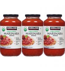 Kirkland Signature Organic Marinara Sauce 3 x 860 ml
