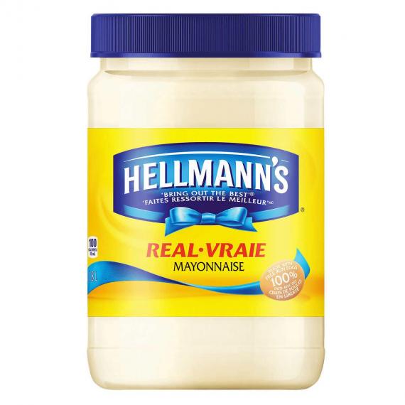 Hellmanns De La Vraie Mayonnaise 1,8 L