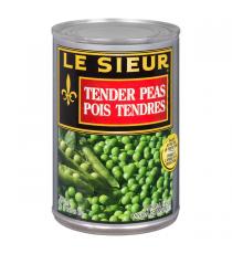 Le Sieur Tender Peas, 9 x 398 ml