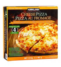 Kirkland Signature Pizza au Fromage, 4 x 481 g