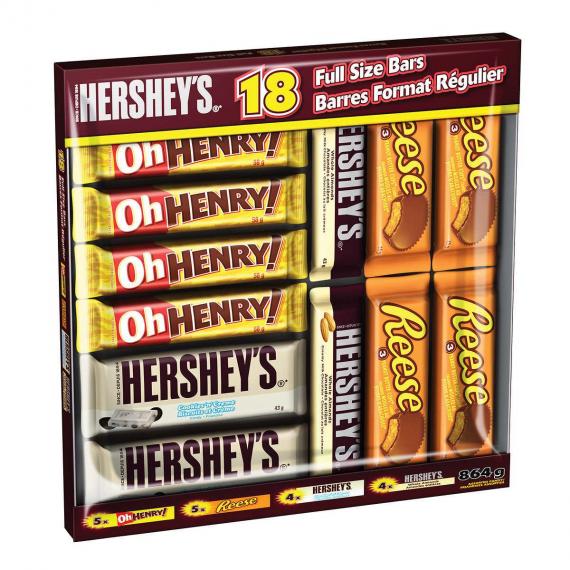 HERSHEYS Variety Pack, 18 bars