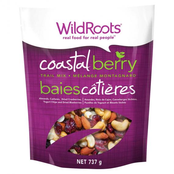 Wild Roots Coastal Berry Trail Mix, 737 g