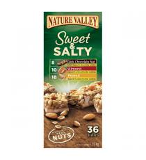 Nature Valley - Barres granola Sucrées et salées saveurs variées 36 × 35 g
