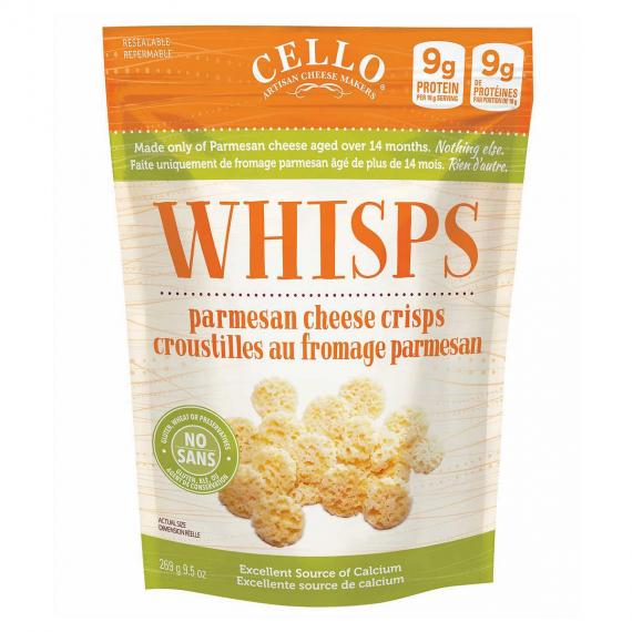 Cello Whisps Parmesan Cheese Crisps 269 g