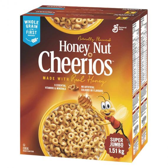 CHEERIOS AU MIEL ET NOIX, 1.51 Kg