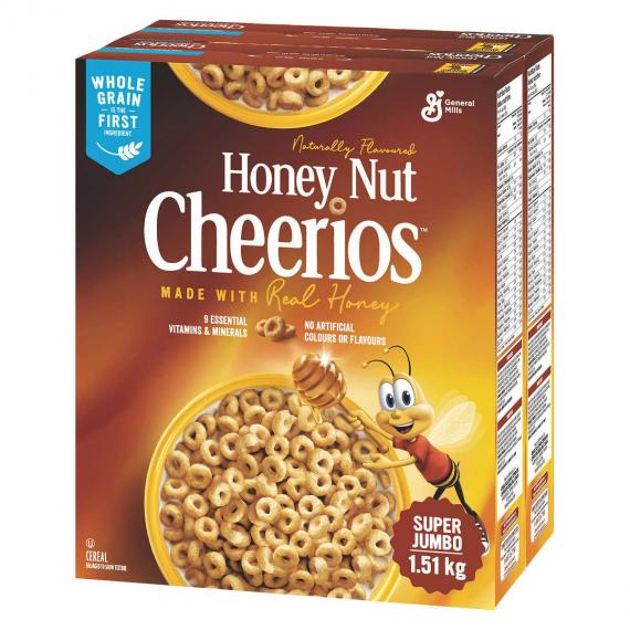 CHEERIOS AU MIEL ET NOIX, 1.51 Kg