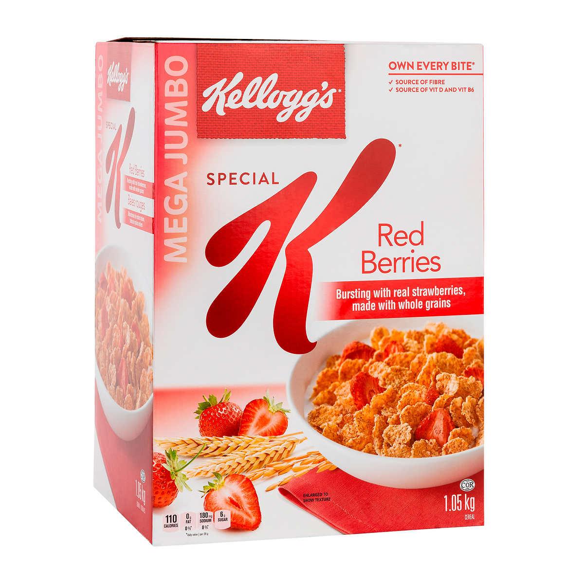 Kellogg S Special K Cereale Baies Rouges 1 05 Kg Deliver Grocery Online Dg 9354 2793 Quebec Inc