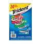 Trident - Gomme sans sucre saveurs variées Paquet of 24