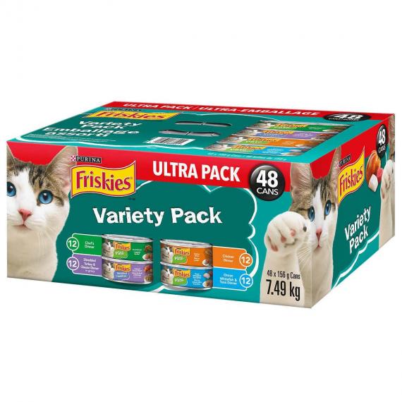 Friskies Assortiment Produit Des E.U. 48 x 156 g