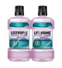 Listerine Total Care Zero Mouthwash 2 × 1.5 L