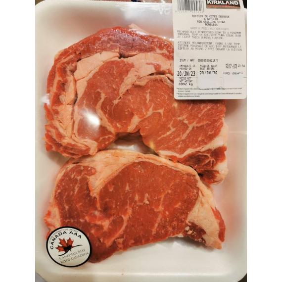Rib Grilling Steak Boneless - 1kg