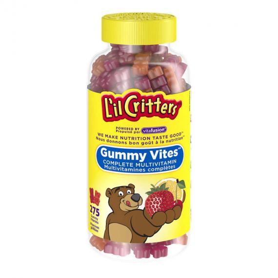 L’il Critters – Supplément vitaminique GummyVites(MC) - 275 oursons gélifiés