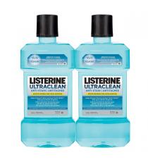 Listerine Ultraclean Anti-stain Mouthwash 2 × 1.5 L