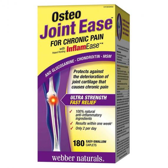 Webber Naturals - Osteo Joint Ease 180 comprimés