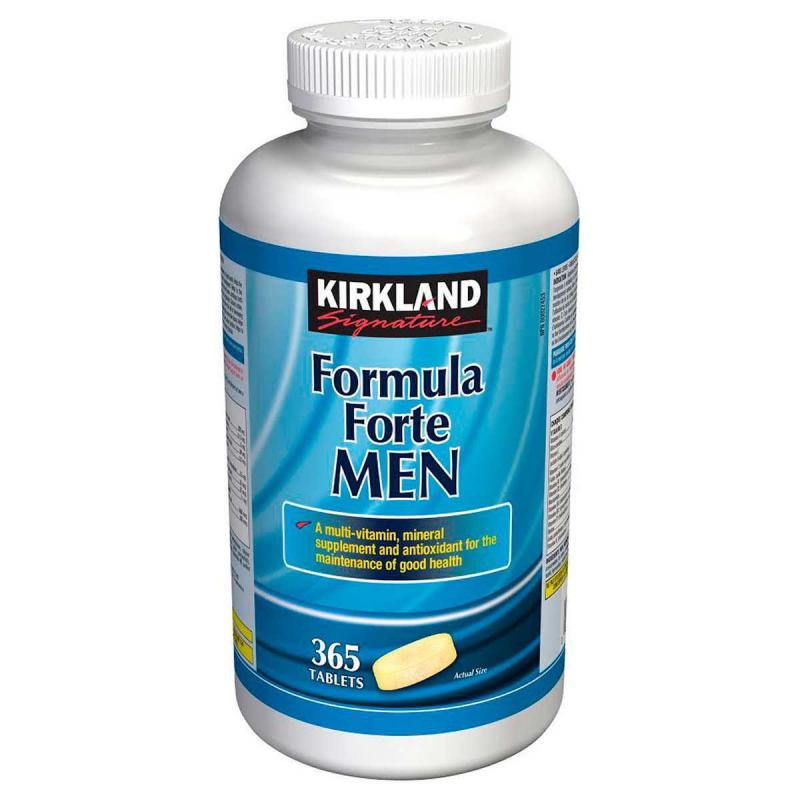 Kirkland Signature Formula Forte Men, 365 Tablets DeliverGrocery