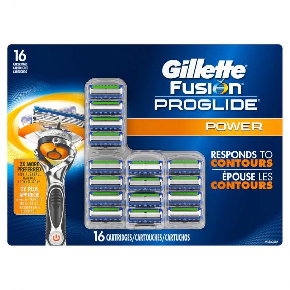 Gillette Fusion Proglide Power, 16 cartridges
