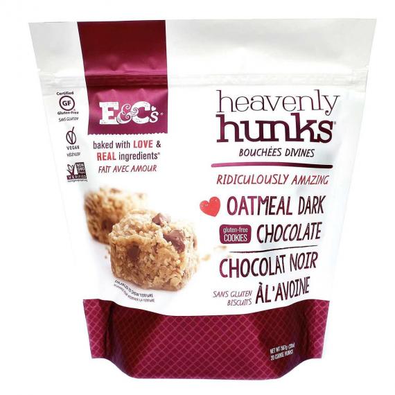 Heavenly Hunks Oatmeal Dark Chocolate Cookies, 567 g