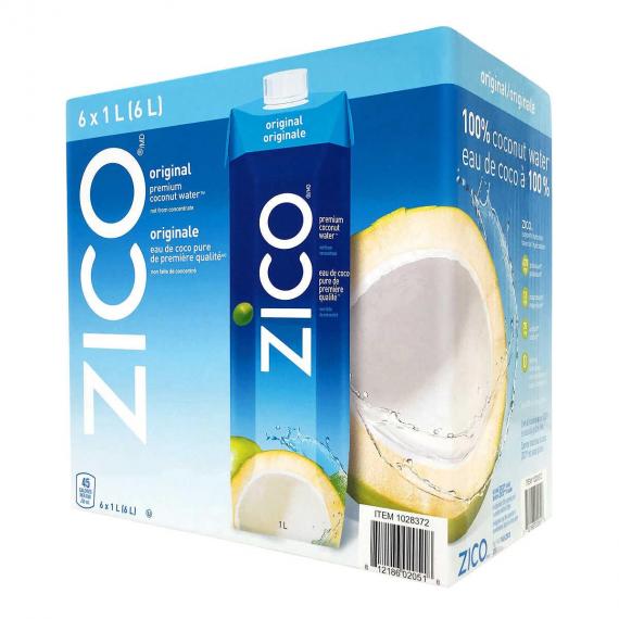 Zico - Eau de coco 6 × 1 L